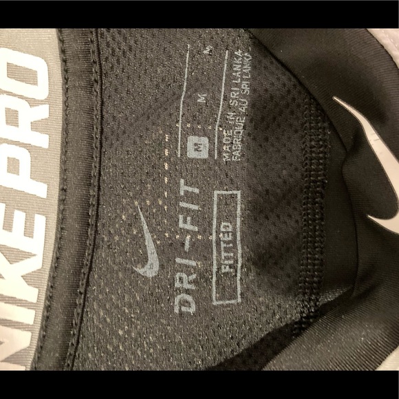 Nike Pro baseball elbow length compression under sleeve - Picture 3 of 3